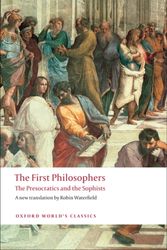Cover Art for 9780199539093, The First Philosophers by Robin Waterfield
