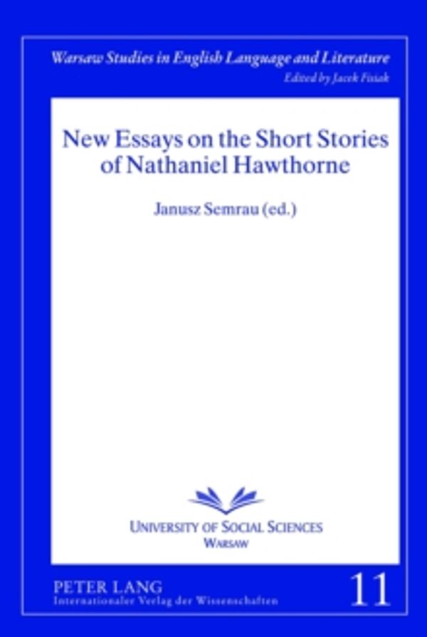 Cover Art for 9783631637142, New Essays on the Short Stories of Nathaniel Hawthorne by Unknown