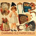 Cover Art for 9781325074068, Charming Old Paper Dolls: Beautiful Vintage Paper Dolls for Collectors, Children and Adults. (Calvendo Hobbies) by Karen Erbs
