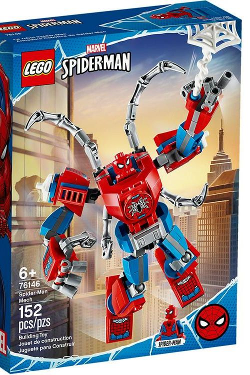 Cover Art for 5702016619270, Spider-Man Mech Set 76146 by LEGO