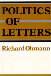 Cover Art for 9780819562135, Politics of Letters by Richard Ohmann