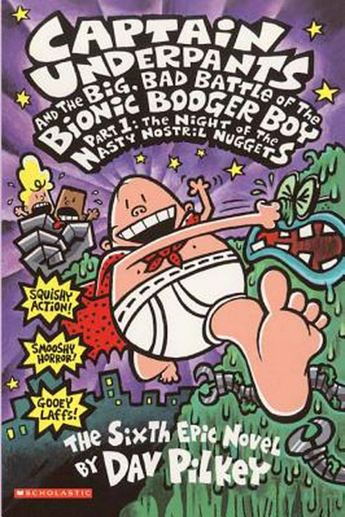 Cover Art for 9780613688369, Captain Underpants and the Big, Bad Battle of the Bionic Booger Boy, Part 1 by Dav Pilkey
