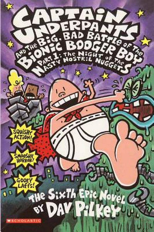 Cover Art for 9780613688369, Captain Underpants and the Big, Bad Battle of the Bionic Booger Boy, Part 1 by Dav Pilkey