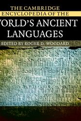 Cover Art for 9780521562560, The Cambridge Encyclopedia of the World's Ancient Languages by Roger D. Woodard
