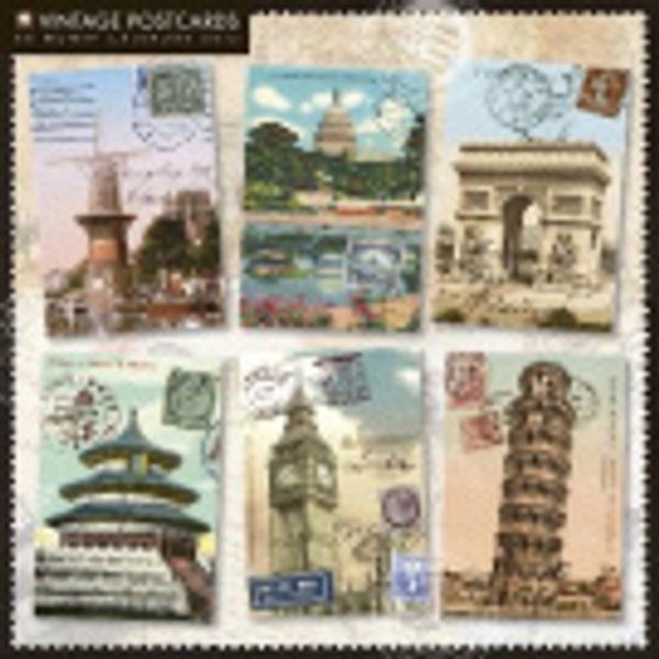 Cover Art for 9781783610563, Vintage Postcards wall calendar 2015 (Art calendar) (Flame Tree Publishing) by Flame Tree Publishing