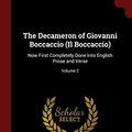Cover Art for 9781375993319, The Decameron of Giovanni Boccaccio (Il Boccaccio): Now First Completely Done Into English Prose and Verse; Volume 2 by John Payne, Giovanni Boccaccio