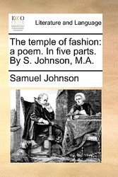 Cover Art for 9781170614822, The Temple of Fashion by Samuel Johnson