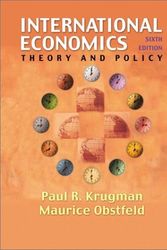 Cover Art for 9780201770377, International Economics: Theory and Policy (6th Edition) by Paul R. Krugman