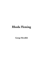 Cover Art for 9781414207773, Rhoda Fleming by George Meredith
