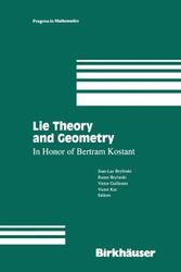 Cover Art for 9780817637613, Lie Theory and Geometry by J.L. Brylinski