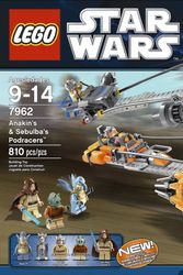 Cover Art for 5702014736931, Anakin Skywalker and Sebulba's Podracers Set 7962 by LEGO