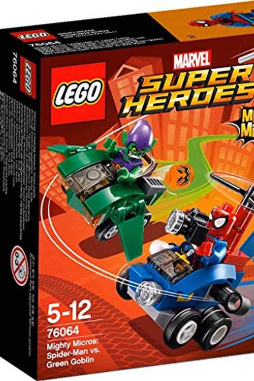 Cover Art for 0673419250542, Mighty Micros: Spider-Man vs. Green Goblin Set 76064 by Marvel LEGO