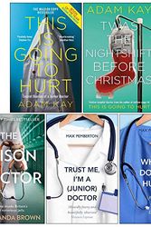 Cover Art for 9789123913244, This is Going to Hurt, Twas The Nightshift Before Christmas [Hardcover], The Prison Doctor, Trust Me Im a Junior Doctor, Where Does it Hurt 5 Books Collection Set by Adam Kay, Dr. Amanda Brown, Max Pemberton