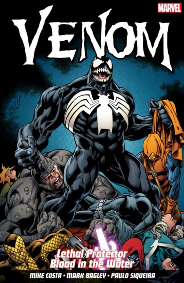 Cover Art for 9781846538858, Venom Vol. 3: Lethal ProtectorBlood in the Water by Mike Costa