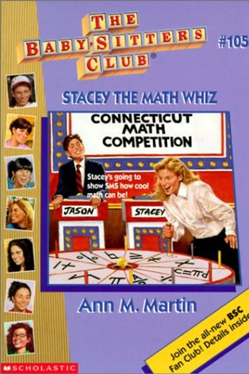 Cover Art for 9780613005371, Stacey the Math Whiz (Baby-Sitters Club (Quality)) by Ann M. Martin