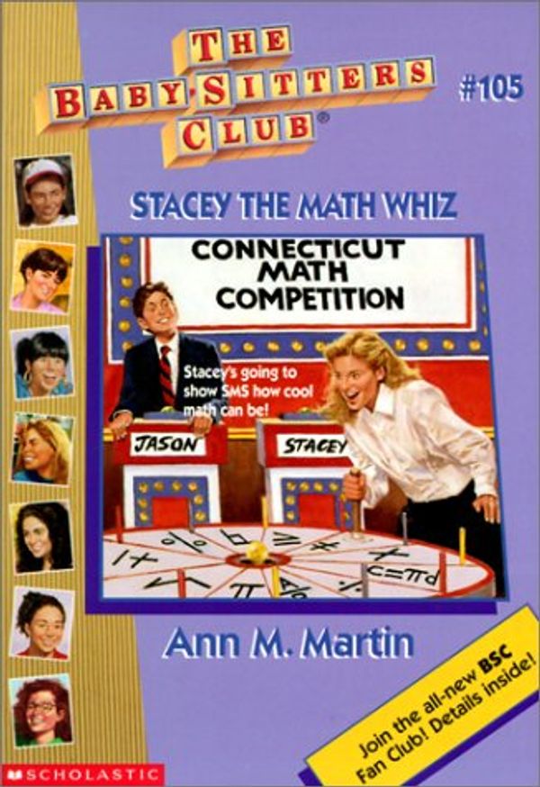 Cover Art for 9780613005371, Stacey the Math Whiz (Baby-Sitters Club (Quality)) by Ann M. Martin