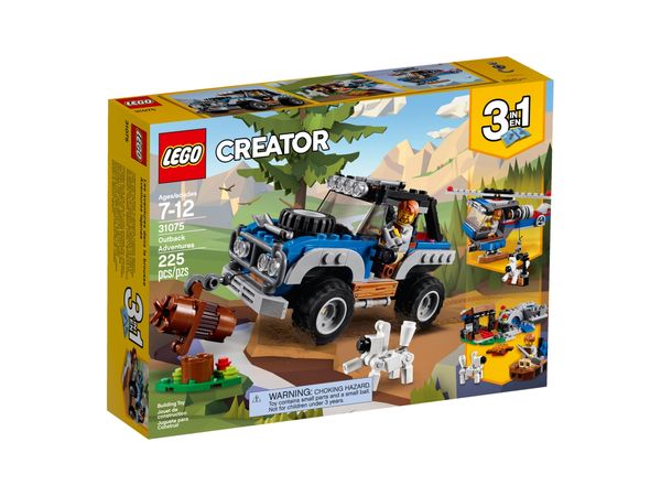 Cover Art for 5702016075069, Outback Adventures Set 31075 by LEGO