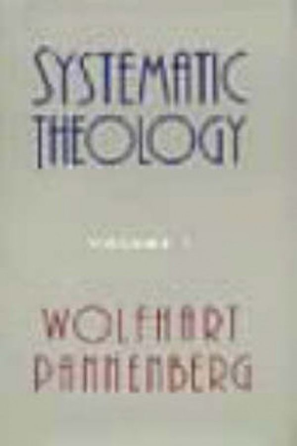 Cover Art for 9780567086334, Systematic Theology Set Of 3 Vols by Wolfhart Pannenberg