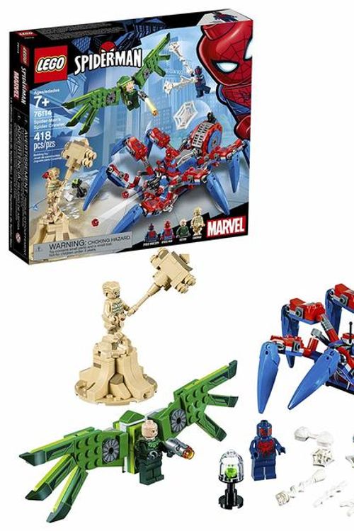 Cover Art for 5702016368871, Spider-Man's Spider Crawler Set 76114 by LEGO