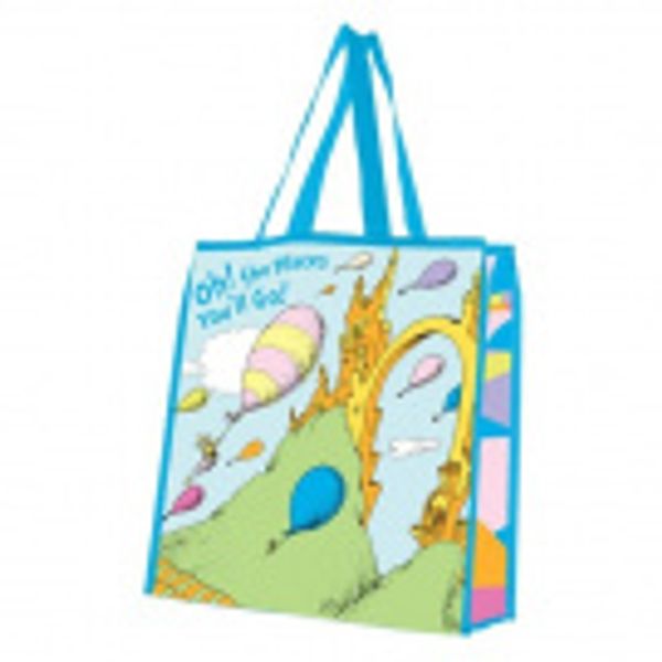Cover Art for 0733966062606, Vandor 17973 Dr. Seuss Oh The Places Large Recycled Shopper Tote, Multicolored by Vandor