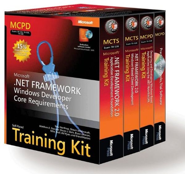 Cover Art for 9780735625013, MCPD Self-paced Training Kit (exams 70-536, 70-526, 70-548) by Bill Ryan