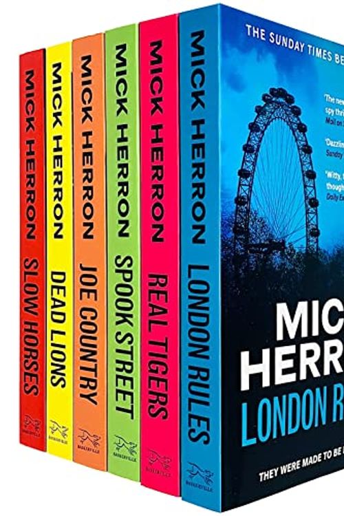 Cover Art for 9789526542881, Mick Herron 3 Books Set Collection, Real Tigers, London Rules, Dead Lions by Mick Herron