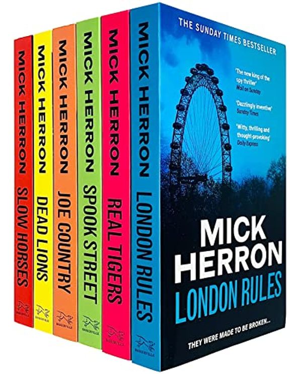 Cover Art for 9789526542881, Mick Herron 3 Books Set Collection, Real Tigers, London Rules, Dead Lions by Mick Herron
