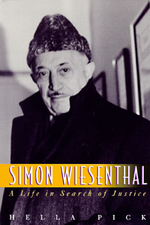 Cover Art for 9781555532734, Simon Wiesenthal by Hella Pick