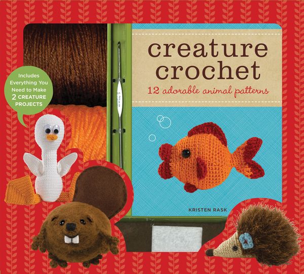 Cover Art for 9780760353097, Creature Crochet12 Adorable Animal Patterns by Kristen Rask