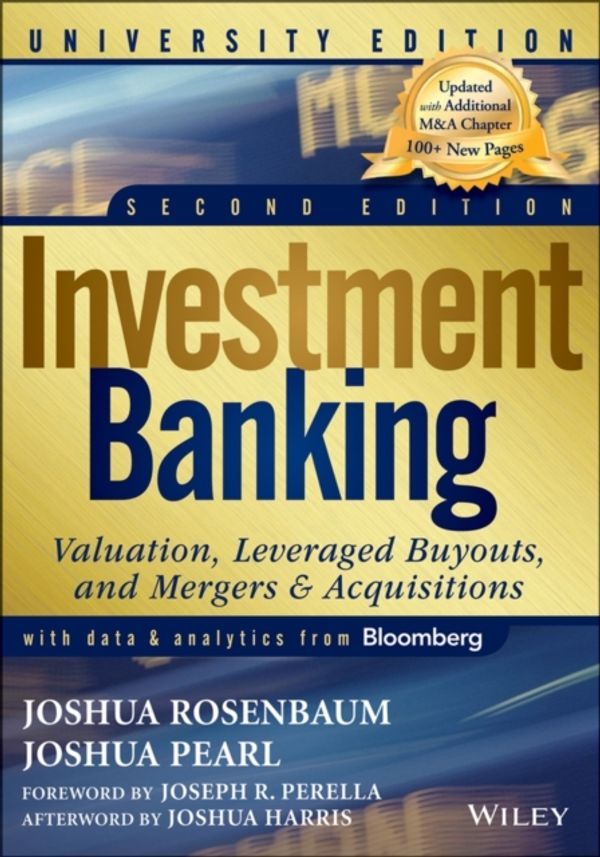 Cover Art for 9781118472200, Investment Banking by Joshua Pearl