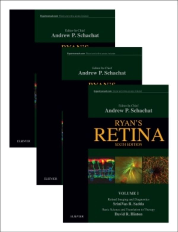 Cover Art for 9780323401975, Ryan's Retina 6E3 Volume Set by Wilkinson MD, Charles P., Hinton MD, David R., Sadda MD, SriniVas R., Wiedemann Md, Peter