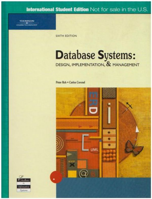 Cover Art for 9780619213237, Database Systems by Peter Rob