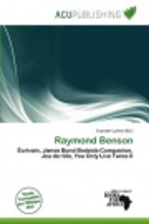 Cover Art for 9786200029560, Raymond Benson (French Edition) by Evander Luther