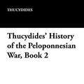 Cover Art for 9781434429919, Thucydides' History of the Peloponnesian War, Book 2 by Thucydides