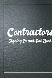 Cover Art for 9798537528975, Contractors Signing In and Out Book: Visitor and Contractor Sign In Book, Construction Site Log Book, 110 Pages, 8.5 x 11 A4 by Contractors Books