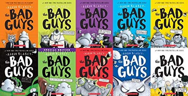 Cover Art for B08469BLMW, Bad Guys Book Series 1-10 by Aaron Blabey