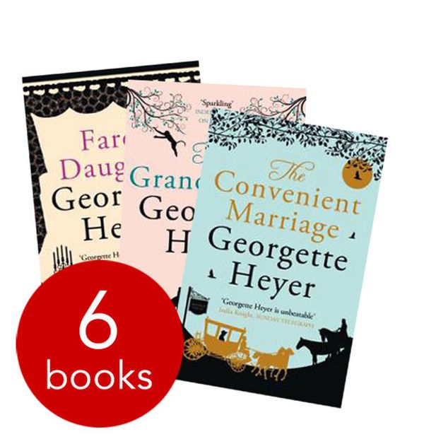Cover Art for 9780099598640, Georgette Heyer 6 Book Collection by Georgette Heyer