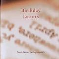 Cover Art for 9783627000158, Birthday Letters by Ted Hughes