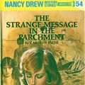 Cover Art for B002CIY8OM, Nancy Drew 54: The Strange Message in the Parchment by Carolyn Keene