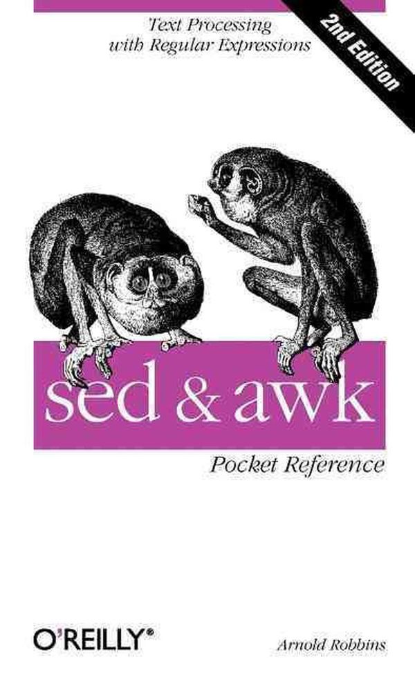 Cover Art for 9780596003524, sed & awk Pocket Reference, 2nd Edition by Arnold Robbins