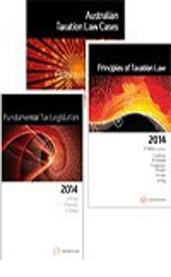 Cover Art for 9780864608628, Tax Kit 5 Fundamental Tax Legislation 2014 (Print) + Principles Taxation Law 2014 + Australian Tax Law Cases 2014 by Pinto + Sadiq + Krever