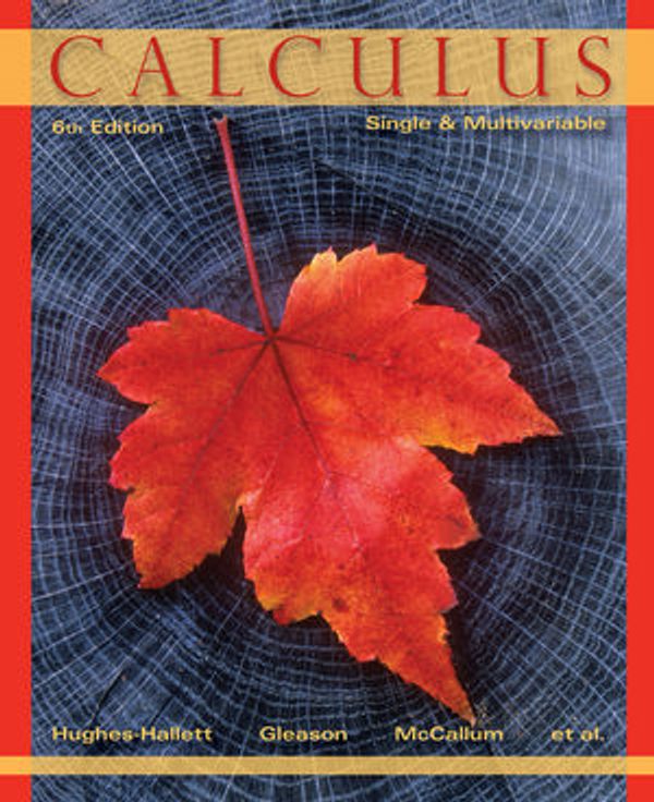 Cover Art for 9781118562406, Calculus Single and Multivariable 6E + WileyPlus Registration Card by Deborah Hughes-Hallett