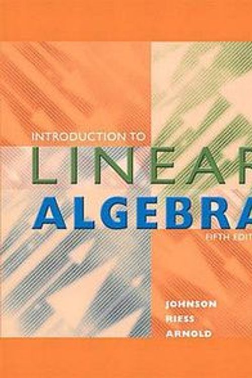 Cover Art for 9780321190437, Introduction to Linear Algebra by Lee W. Johnson