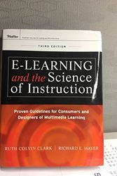 Cover Art for 9780470874301, E-learning and the Science of Instruction by Ruth C. Clark, Richard E. Mayer
