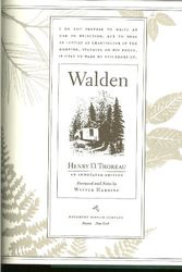 Cover Art for 9780395720424, Walden: An Annotated Edition by Henry David Thoreau