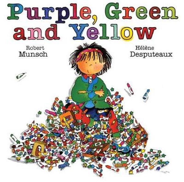 Cover Art for 9781554511136, purple,green,and yellow by Robert Munsch