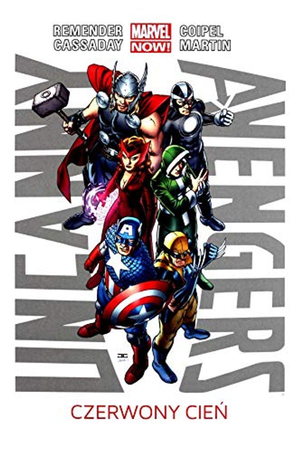Cover Art for 9788328116689, Uncanny Avengers: Czerwony cieĹ (Tom 1) - Rick Remender, John Cassaday, Olivier Coipel [KOMIKS] by Rick Remender