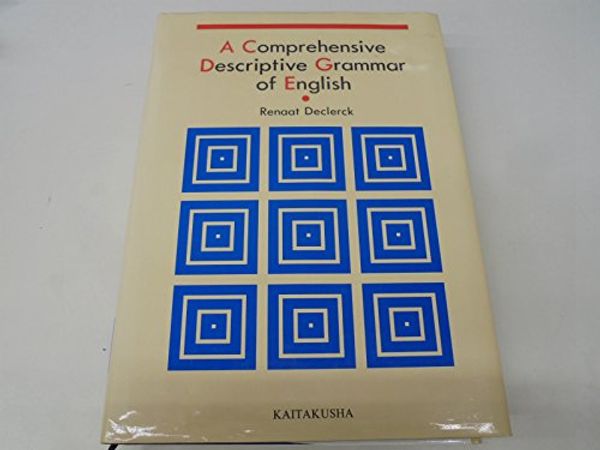 Cover Art for 9784758905381, A Comprehensive Descriptive Grammar of English by Unknown