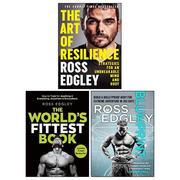 Cover Art for 9789124177744, Ross Edgley 3 Books Collection Set (The World's Fittest Book, The Art of Resilience, Blueprint [Hardcover]) by Ross Edgley