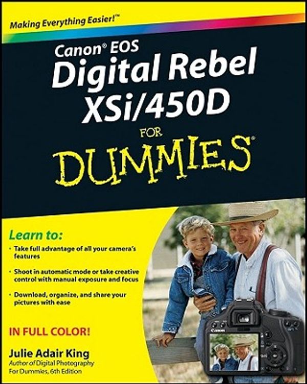 Cover Art for 9780470423950, Canon EOS Digital Rebel XSi/450D for dummies by by Julie Adair King
